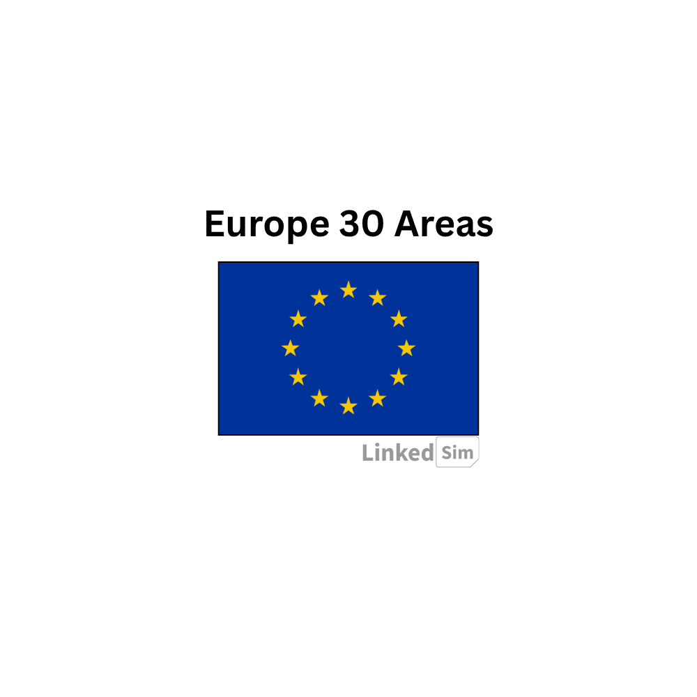 Europe (30+ areas)