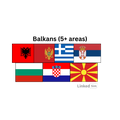 Balkans (5+ areas)